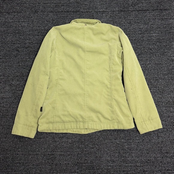 Vintage Patagonia Jacket Women’s M Green Corduroy Cordwarmer Fleece Lined Y2K - Picture 2 of 12